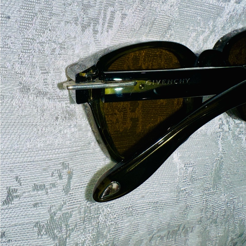 Givenchy Brown Rectangular Glasses Sleek Modern D… - image 5